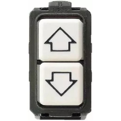 Pulsante doppio per serrande sali scendi originale Bticino Magic 5055/1