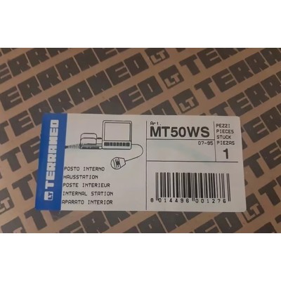 Videocitofono posto interno da tavolo LT Terraneo MT50WS