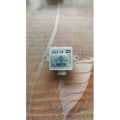 Derivatore 2 uscite 14dB antenna Fracarro art. DE2-14