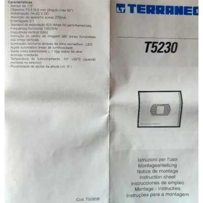 Telecamera Modulo Video Sfera obiettivo regolabile Bticino LT Terraneo T5230