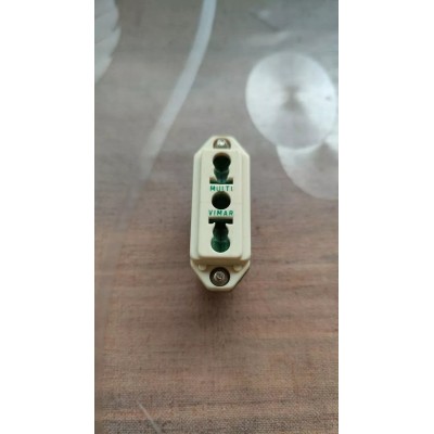 Presa Bipasso Bivalente e americana 10A/16A Vimar 7000 art. 7023/M