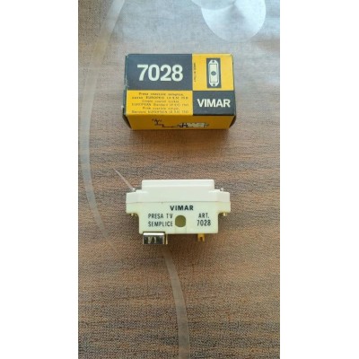 Presa TV semplice Vimar  7000 art. 7028