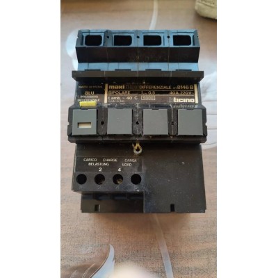 Bticino Differenziale Maxitiker 40A 220V art. 8146B