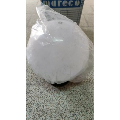 Sfera globo bianco opaco testapalo Mareco art. 1300/20