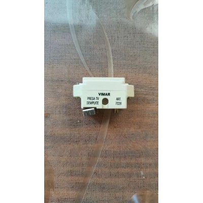 Presa TV semplice Vimar  7000 art. 7028