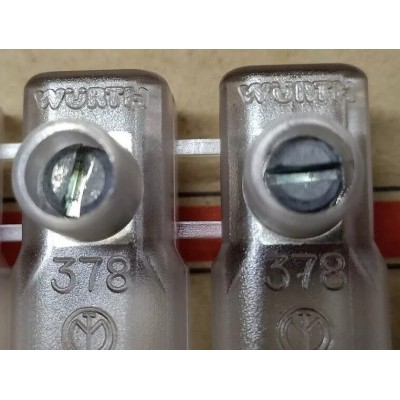 Morsetto volante a cappuccio con vite laterale 10mmq Wurth 200 pezzi