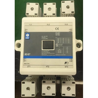 Teleruttore contattore SIEI SC-E7 bobina DC200-240V AC200/150V 2NO2NC