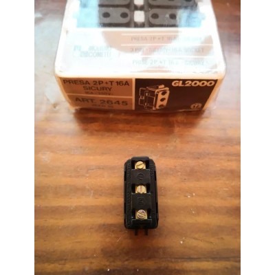 Presa 16A marrone Legrand Molveno GL2000 art. 2645
