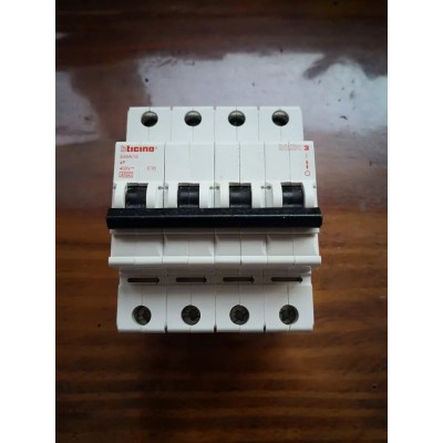 Bticino Btdin 3 Magnetotermico 4 moduli 16A 400V E84A/16
