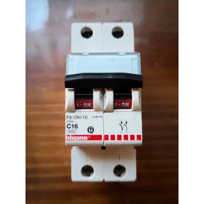 Bticino Magnetotermico 16A 220V 1P+N art. F810N/16