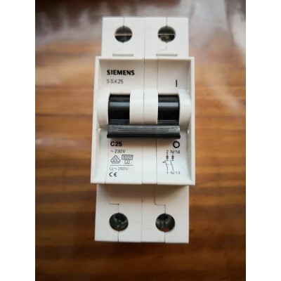 Siemens Magnetotermico 1P+N 25A 230V art. 5SX25