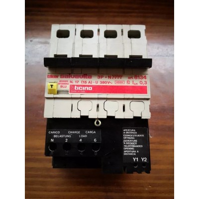 Bticino Differenziale Salvavita Tiker 3P+N 15A 0,3A 380V art. 8134