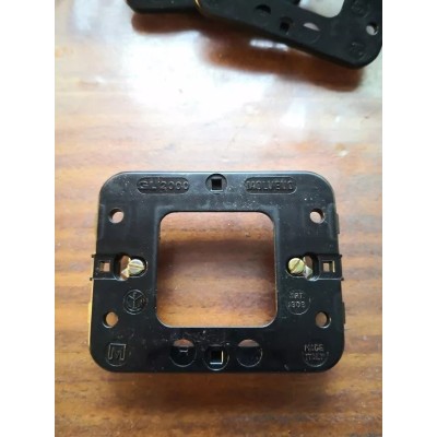 Supporto Telaio 2 posti scatola tonda Legrand Molveno GL2000 art. 1308