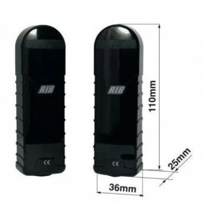 Coppia Fotocellule per automazione cancelli RIB Modello SLIM art. ACG8032T
