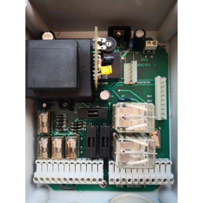 Manuale di programmazione quadro elettronico di comando cancelli RIB Micro 1