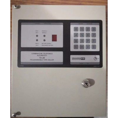 Manuale di programmazione combinatore telefonico Fracarro TA28 Manuale di programmazione combinatore telefonico Fracarro TA28