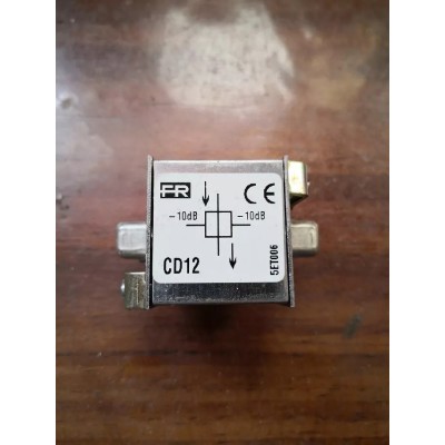 Derivatore 2 uscite 10dB antenna Fracarro art. CD12