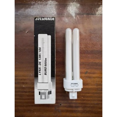 Lampada Sylvania Lynx-DE 4 pin 13W/184 attacco G24q-1