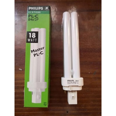 Lampada Philips Ecotone Master 18W 840/2P attacco PL-C