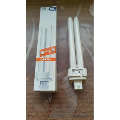 Lampada Osram Dulux D 26W 4 PIN attacco G24q-3