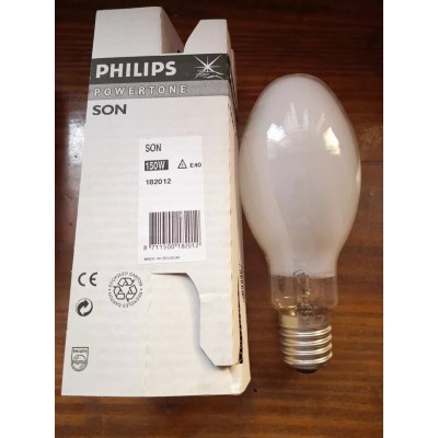Lampada Philips SON 150W vapori di mercurio