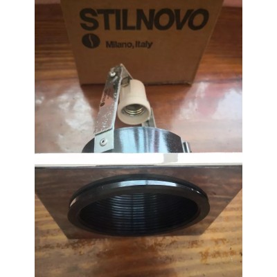 Faretto argento cromato Stilnovo Vintage Design art. 69101