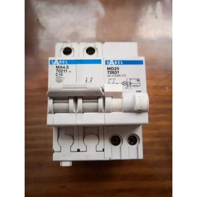 Sarel Magnetotermico Differenziale Salvavita MAD4,5 10A 0,03A art. 70211