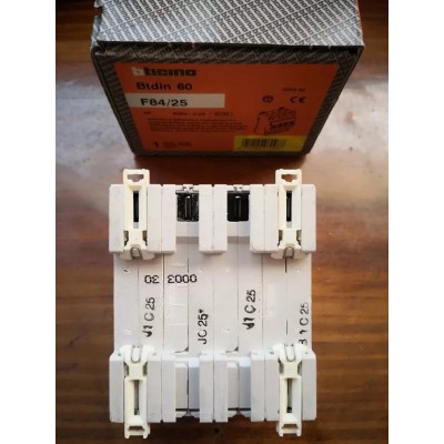 Bticino Btdin 60 Magnetotermico 4 moduli 25A 400V F84/25