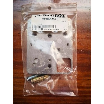 Placca fissaggio rilevatore sismico Aritech VM600S10