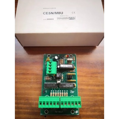 Modulo 8 uscite per centrali Fracarro art. CE5N/M8U