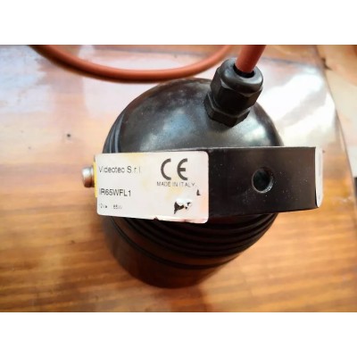 Illuminatore IR infrarossi 65W 12V Videotec art. IR65WFL1