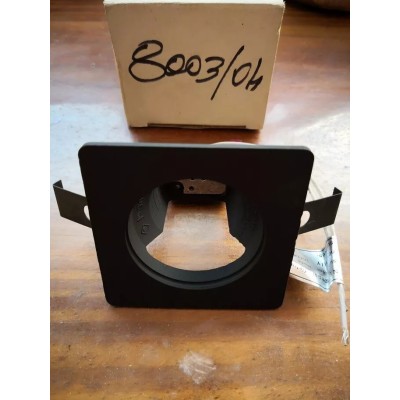 Faretto da incasso nero 50W iGuzzini art. 8003/04
