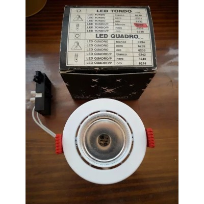 Faretto da incasso Prisma Led Tondo bianco art. 6238