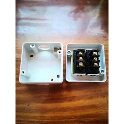 Scatola stagna Schyll IP44 doppio deviatore interruttore Molveno GL2000