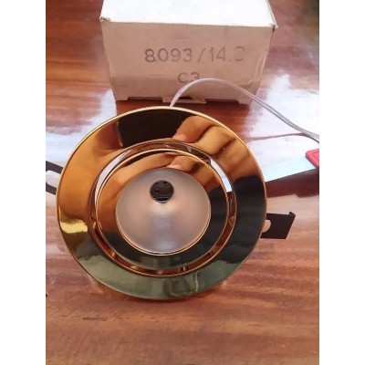 Faretto da incasso orientabile coloro oro 50W iGuzzini art. 8093