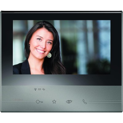 Videocitofono Monitor 2 Fili vivavoce wifi display LCD touch 7" Bticino 344643
