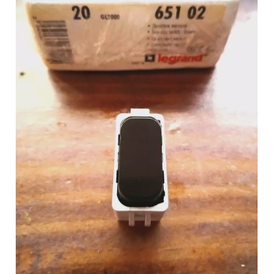 Deviatore Interruttore marrone Legrand Molveno GL2000 art. 651 02