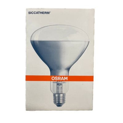 Lampada infrarosso Osram Siccatherm 250W E27 Mod. Sicca SL/r