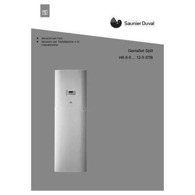 Manuale istruzioni installazione Split Saunier Duval GeniaSet Split