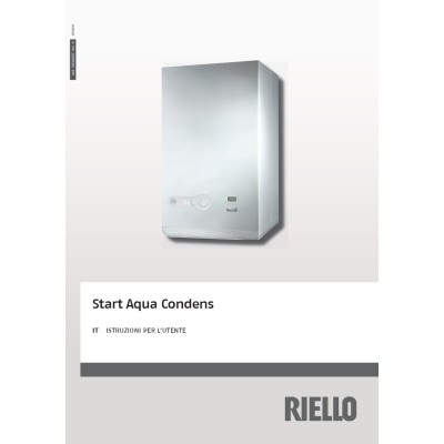 Manuale d'uso utente caldaia Riello Start Aqua Condens