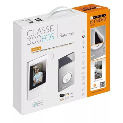 Kit Videocitofonico Bticino 363925 CLASSE 300EOS+LINEA 3000-WI-FI Alexa