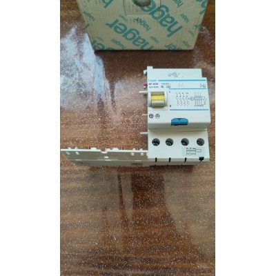 Hager Differenziale Salvavita 63A 4P 0,3A 380V art. BP463N