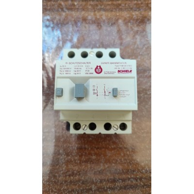Differenziale Salvavita 25A 240V 0,03A Schiele art. VDE 0664