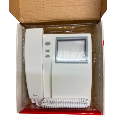 Videocitofono bianco e nero 2 fili BPT VRW201