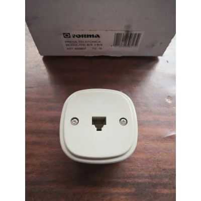 Presa telefonica Modulare Plug RJ11 6P Forma