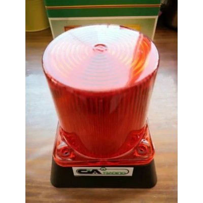 Lampeggiatore rosso CIA Trading per cancelli art. L666