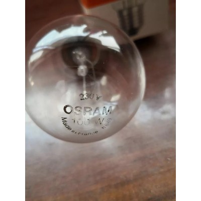 Lampada a goccia 100W Osram 230V attacco E27