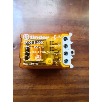 Finder Relè Commutatore ad impulsi 10A 230V art. 27.05.8.230