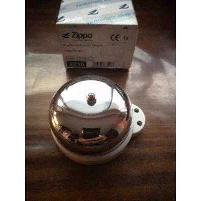 Suoneria o campanello elettrico a parete 220V Zippo art. 2210